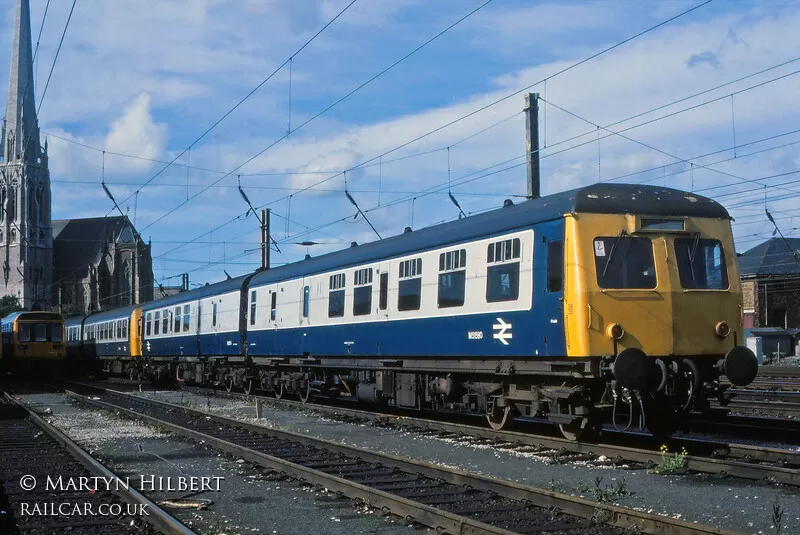 Class 120 DMU at Croft Street Sidings, Preston