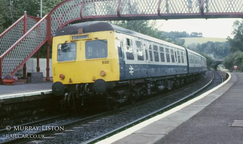 Class 120 DMU at Aberdour