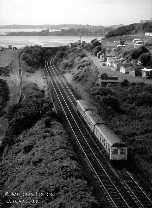 Class 120 DMU at Pettycur Bay