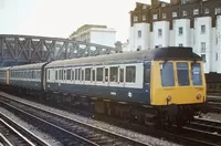 Class 121 DMU at London Paddington