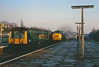 Class 121 DMU at Ealing Broadway