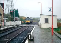 Class 121 DMU at Millbrook