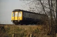 Class 121 DMU at Didcot North Junction