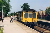 Class 121 DMU at Attenborough