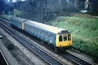 Class 121 DMU at Ealing