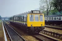 Class 121 DMU at West Ealing