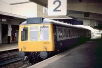 Class 121 DMU at Banbury