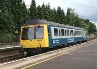 Class 121 DMU at Dorridge