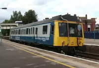 Class 121 DMU at Dorridge