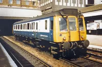 Class 121 DMU at Ealing Broadway