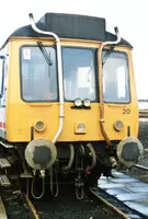 Class 121 DMU at Reading depot