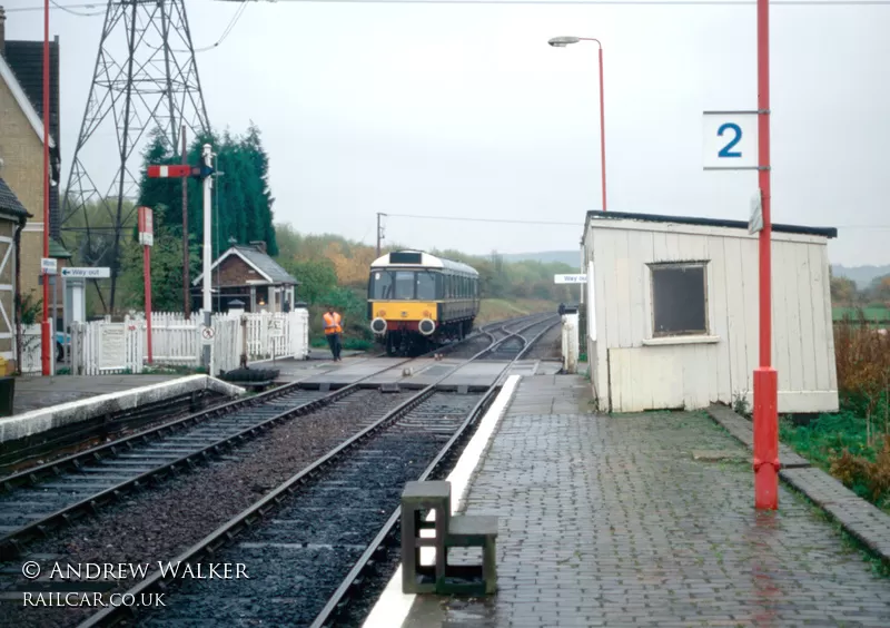 Class 121 DMU at Millbrook