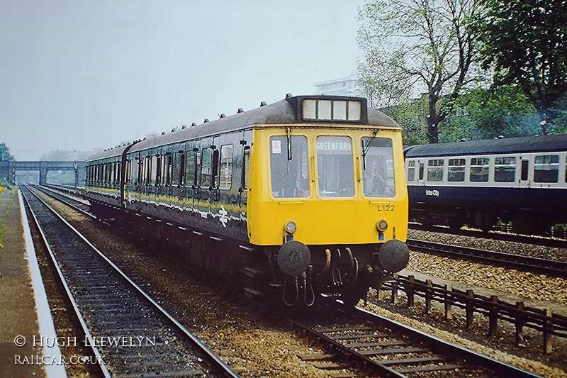 Class 121 DMU at West Ealing