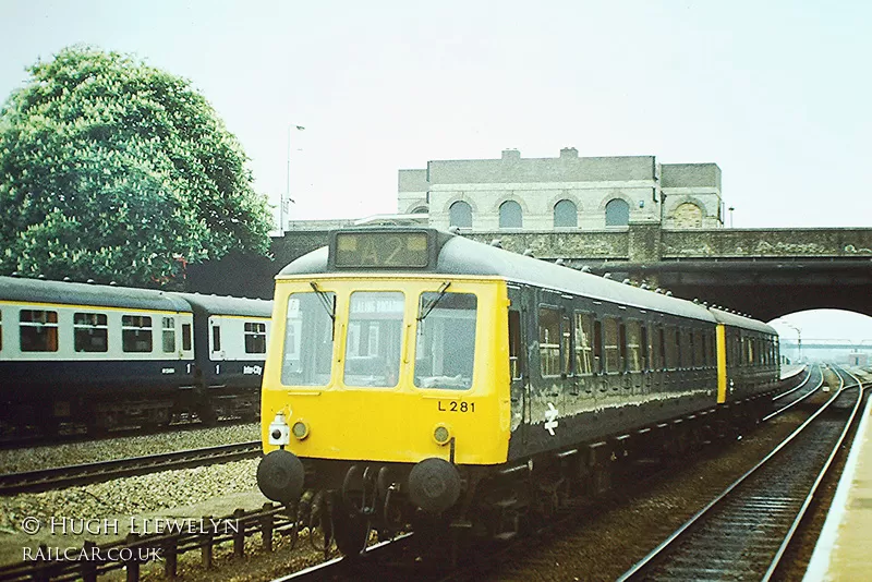 Class 121 DMU at West Ealing