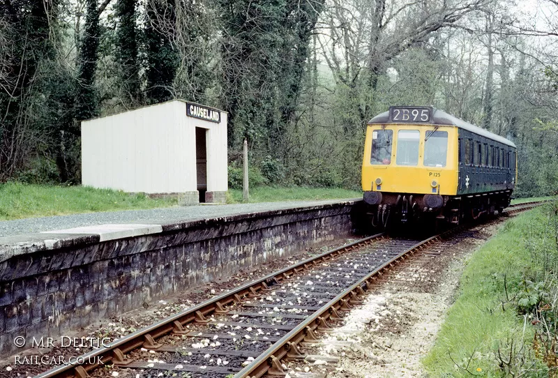 Class 121 DMU at Causeland