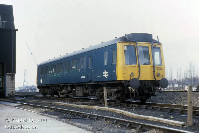 Class 121 DMU at Southall depot