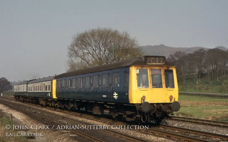 Class 121 DMU at Church Stretton