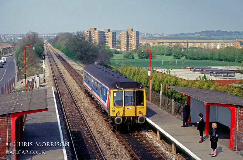 Class 121 DMU at Castle Bar Park