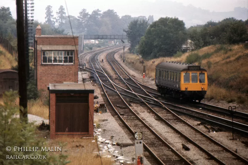 Class 121 DMU at Cheltenham