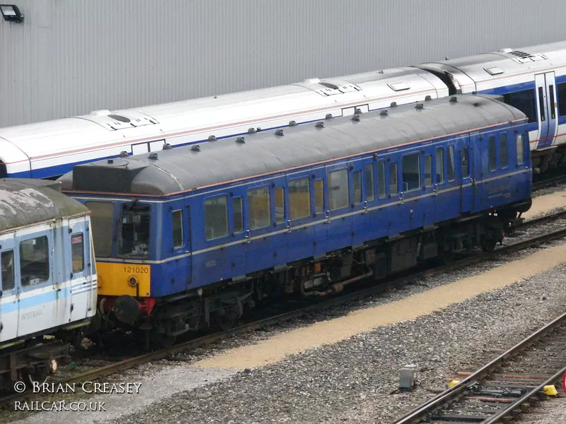 Class 121 DMU at Aylesbury depot