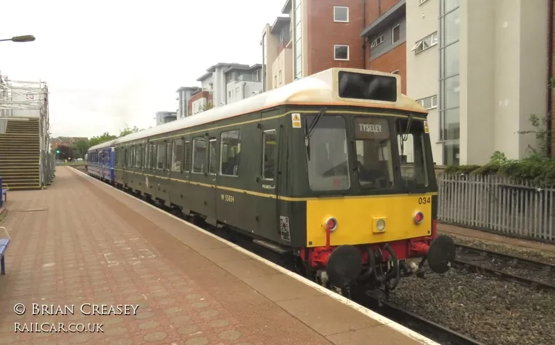 Class 121 DMU at Aylesbury