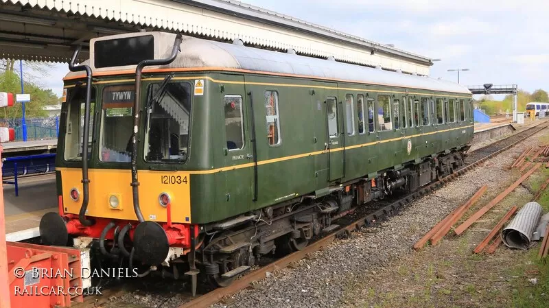 Class 121 DMU at Princes Risborough