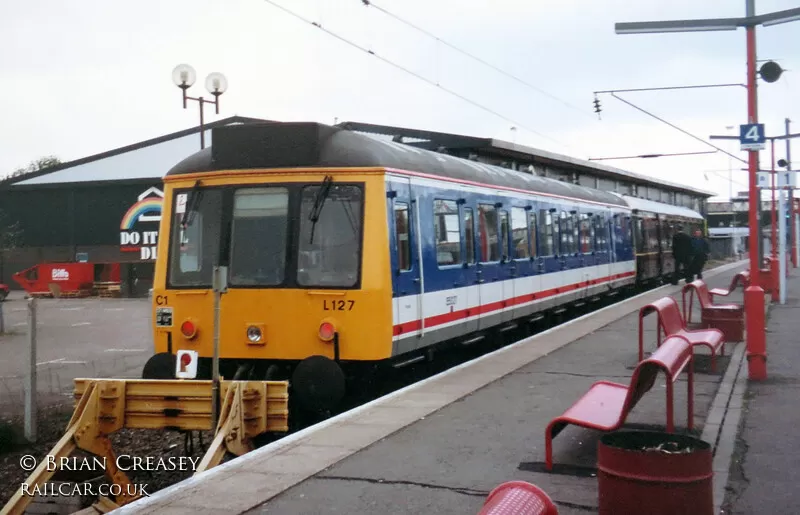 Class 121 DMU at Bedford