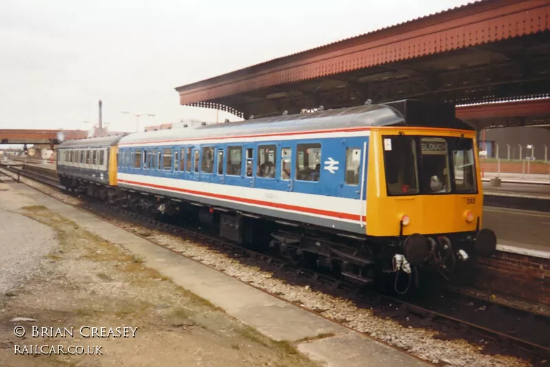 Class 121 DMU at Slough