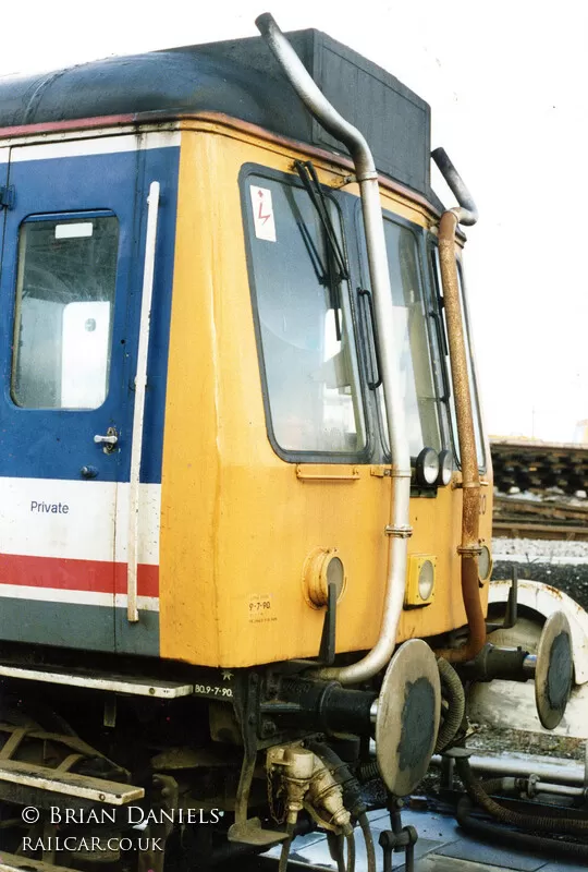 Class 121 DMU at Reading depot