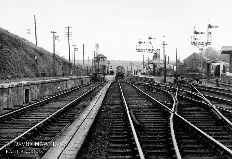 Class 121 DMU at Halwill Junction