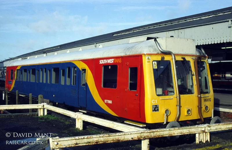 Class 121 DMU at Salisbury