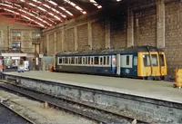 Class 122 DMU at Penzance