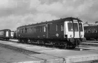 Class 122 DMU at Swindon Works