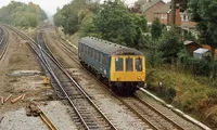 Class 122 DMU at Water Orton