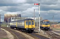 Class 122 DMU at Stratford-upon-Avon