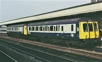 Class 122 DMU at Leamington Spa