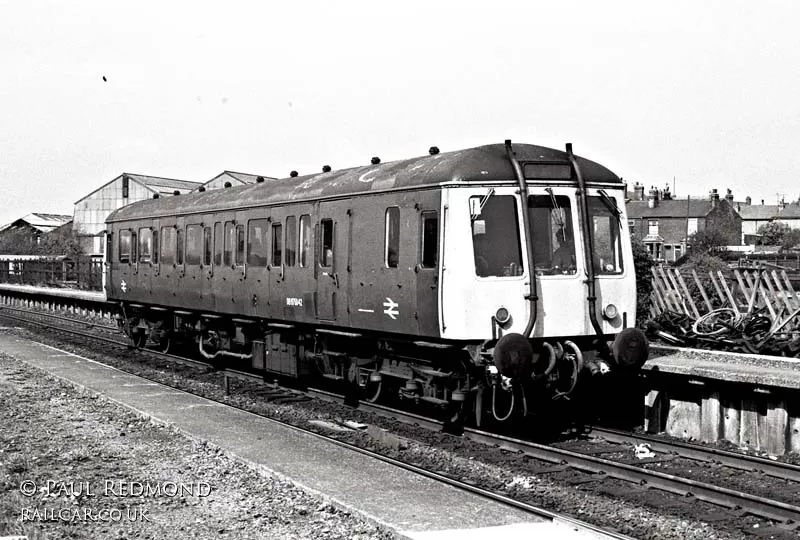 Class 122 DMU at Whittington