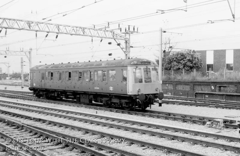 Class 122 DMU at Crewe