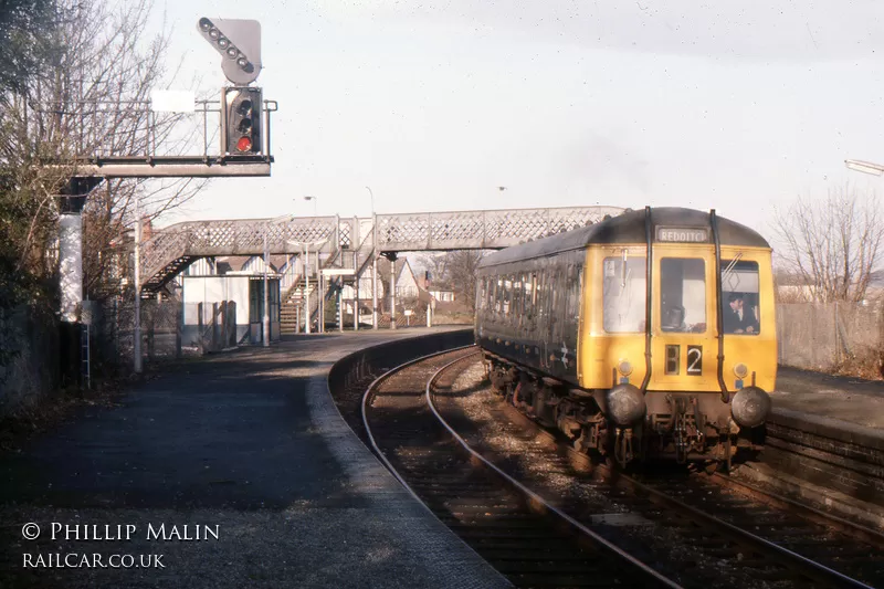 Class 122 DMU at Barnt Green