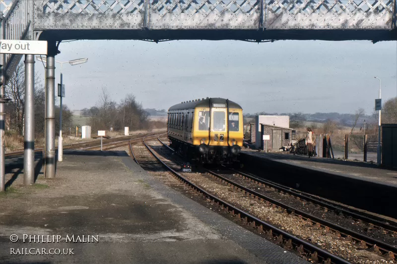 Class 122 DMU at Barnt Green