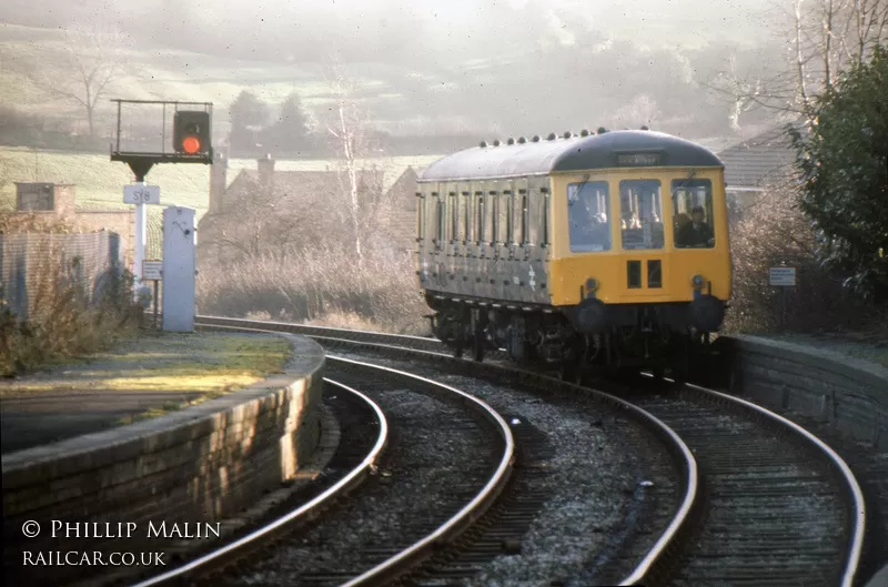 Class 122 DMU at Barnt Green