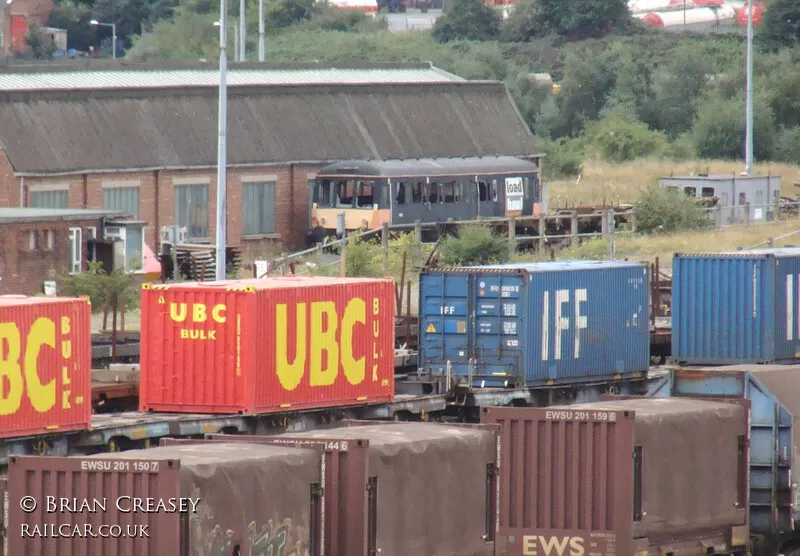 Class 122 DMU at Thornaby depot