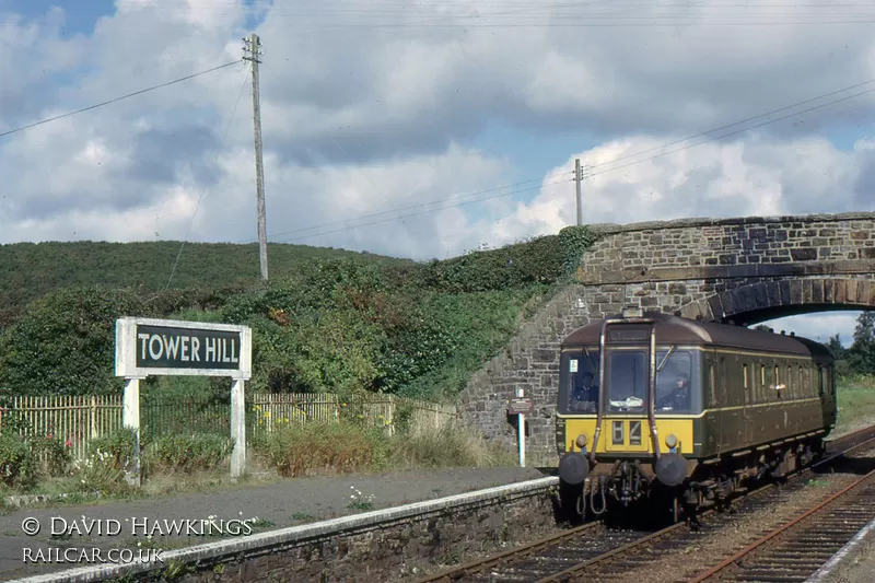 Class 122 DMU at Tower Hill