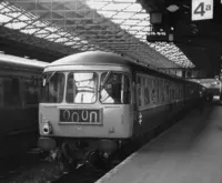 Class 124 DMU at Huddersfield