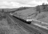 Class 124 DMU at Chinley