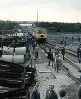 Class 124 DMU at Bevercotes Colliery