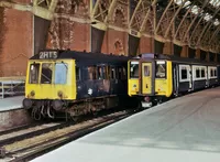 Class 127 DMU at St Pancras