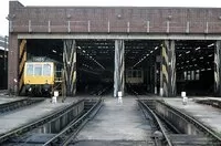 Longsight depot on 19th May 1985