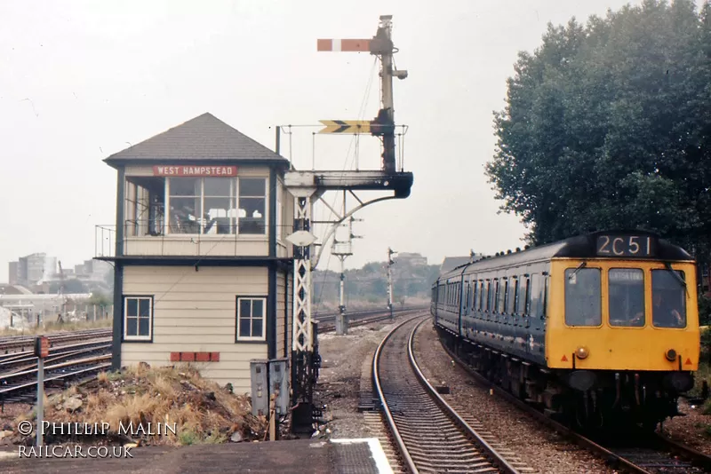 Class 127 DMU at West Hampstead