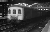 Class 128 DMU at Manchester Victoria